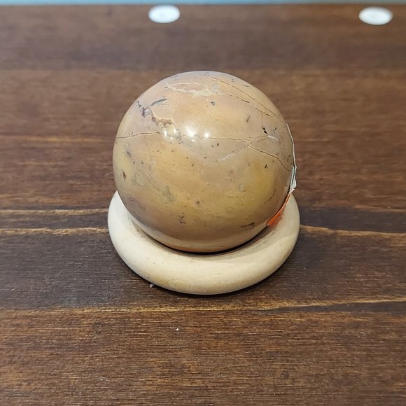 🔥 Sale 🔥 Pink Marble Sphere - 5.65 - Final Price - Picture 4 of 12